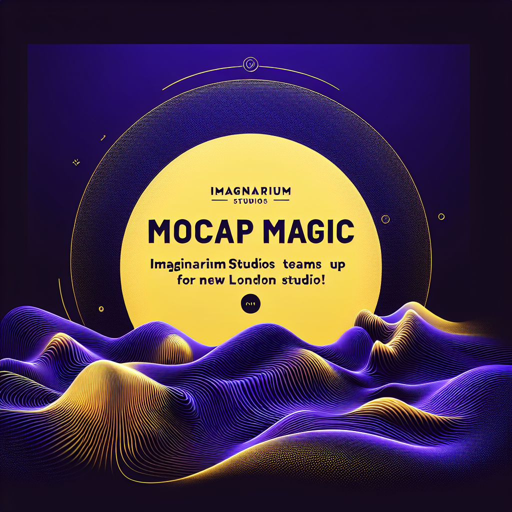 Mocap Magic: Imaginarium Studios Teams Up with PTW for New London Studio!