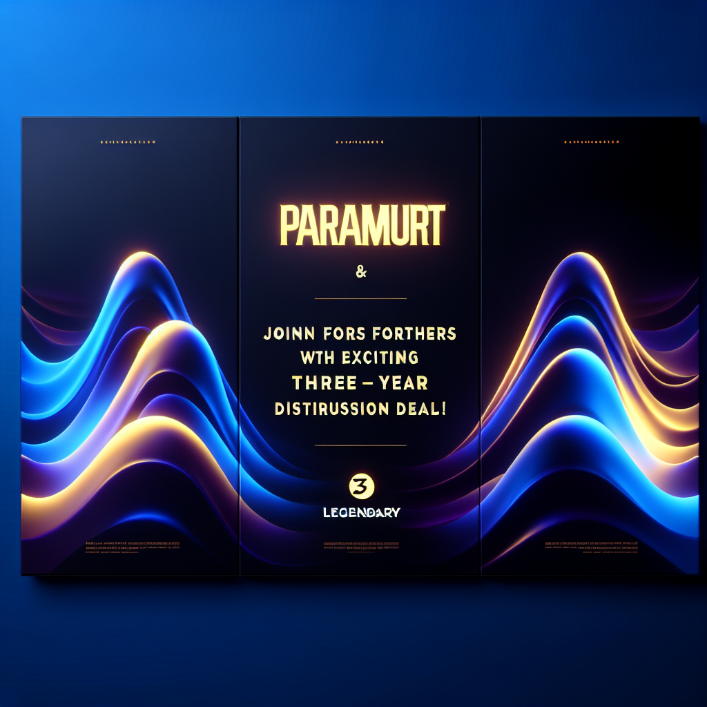 Paramount & Legendary Join Forces for Exciting Three-Year Distribution Deal!