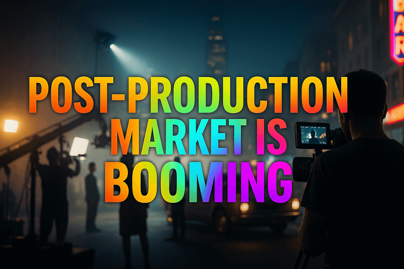 Post-Production Market is Booming
