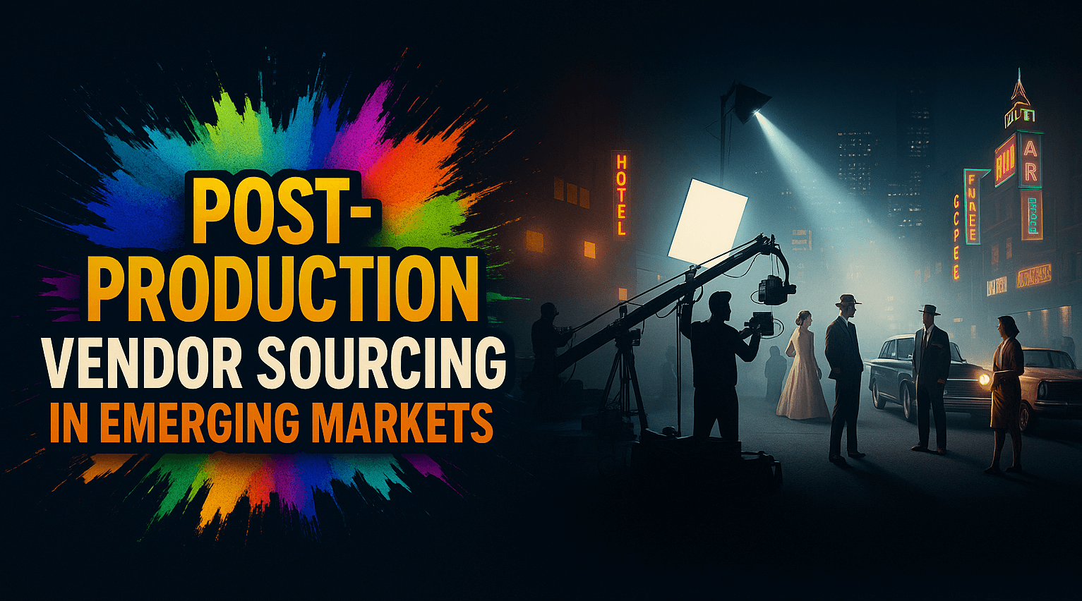 Post-Production Vendor Sourcing in Emerging Markets