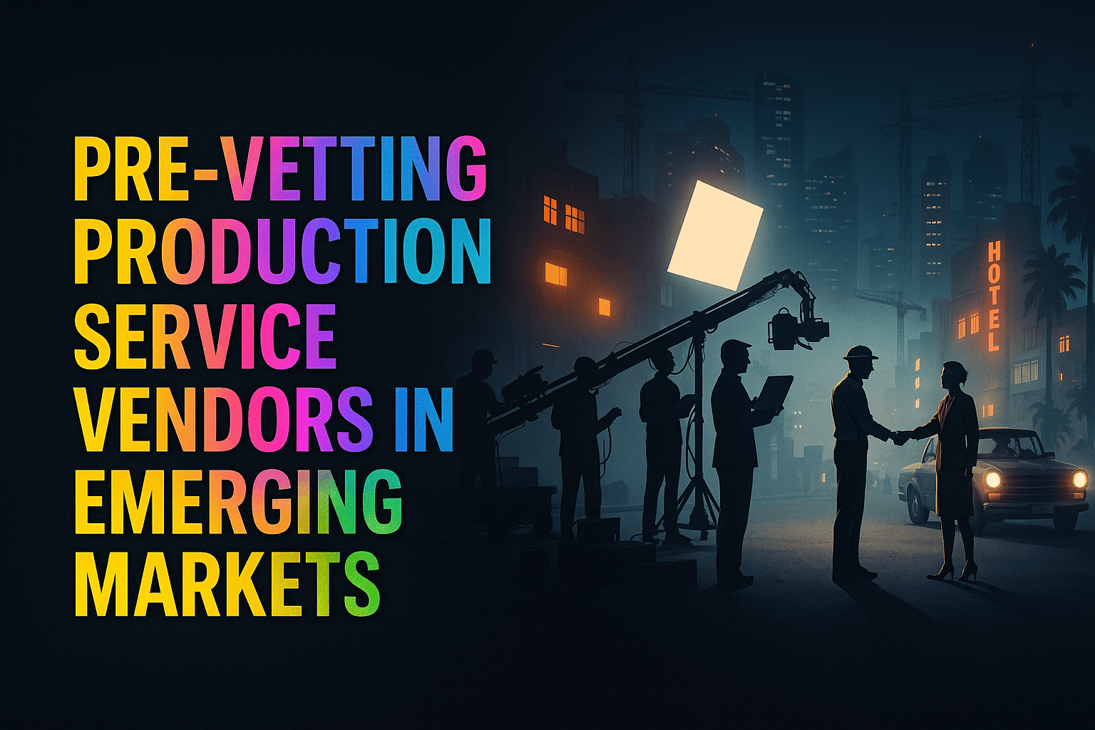 Pre-Vetting Production Service Vendors in Emerging Markets