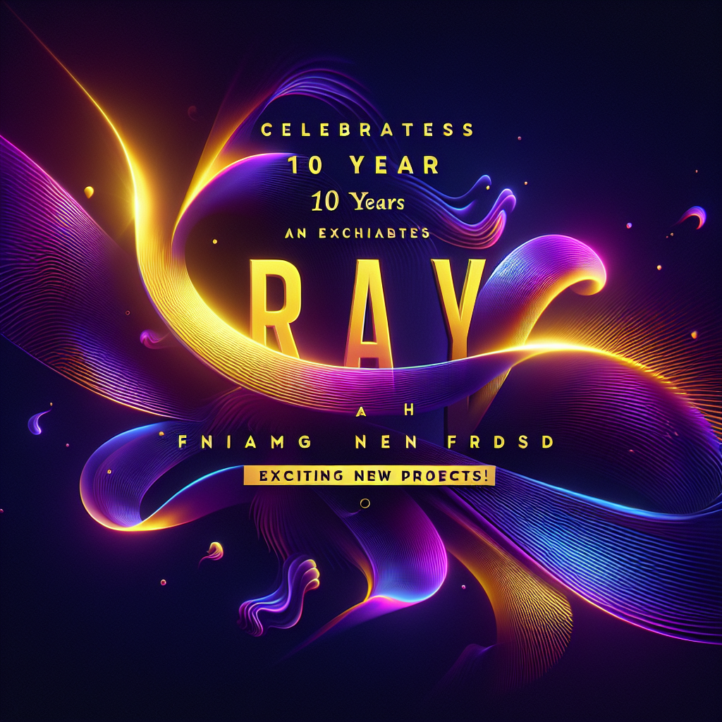 Ray Films Celebrates 10 Years With Exciting New Projects!