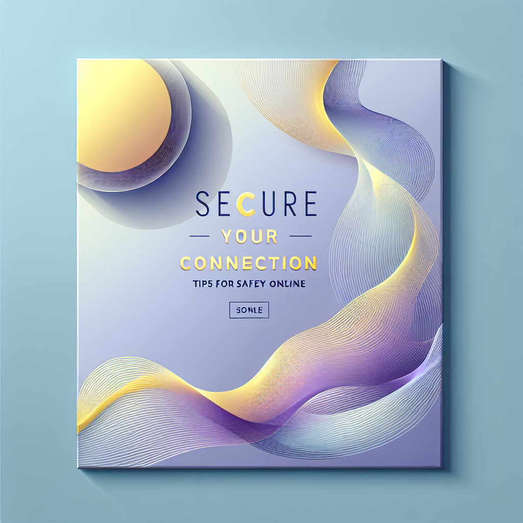 Secure Your Connection: Tips for Safety Online