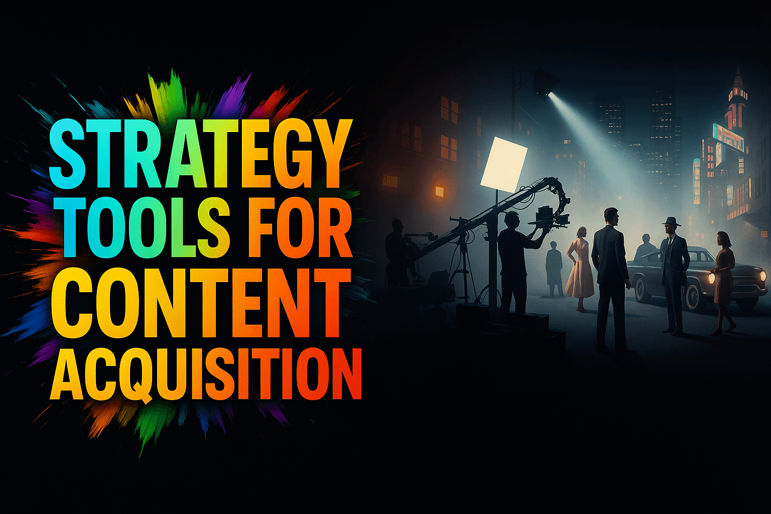 Strategy Tools for Content Acquisition