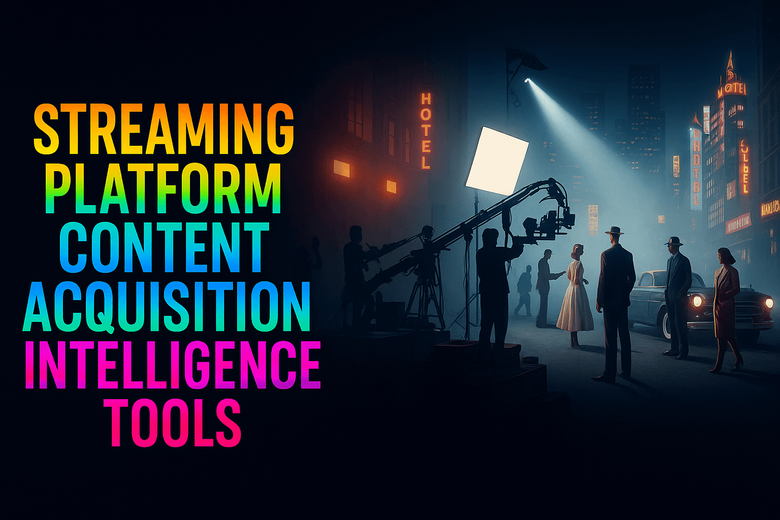 Streaming Platform Content Acquisition Intelligence Tools