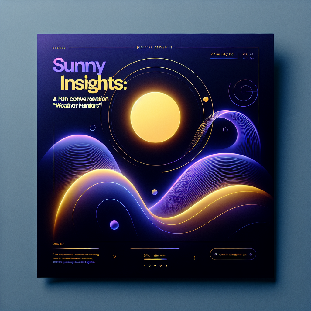 Sunny Insights: A Fun Conversation on "Weather Hunters