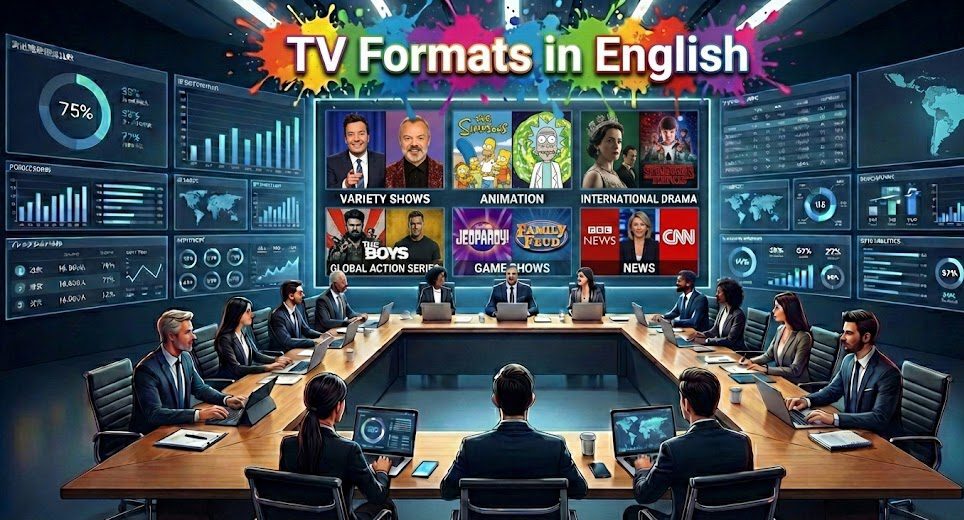 TV Formats in English