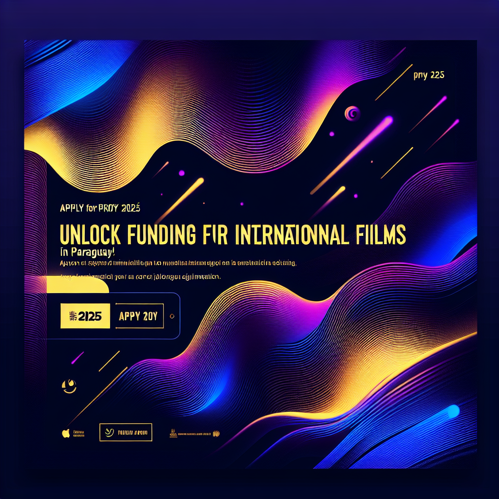 Unlock Funding for International Films in Paraguay: Apply for PROA PY 2025!