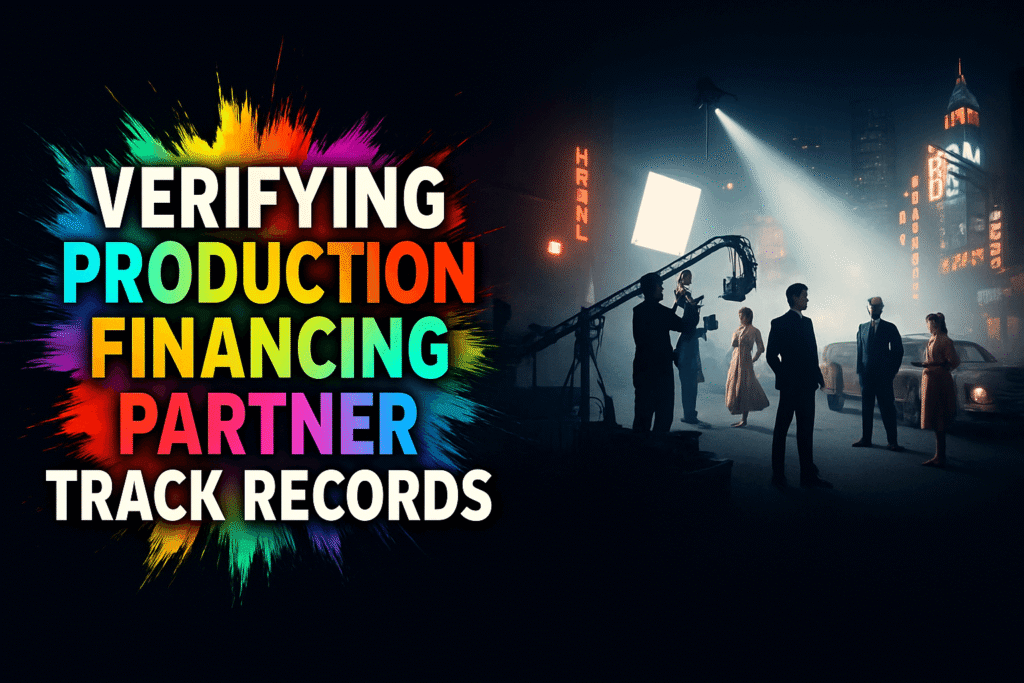 Verifying Production Financing Partner Track Records