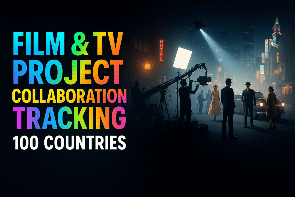 film TV project collaboration tracking 100 countries