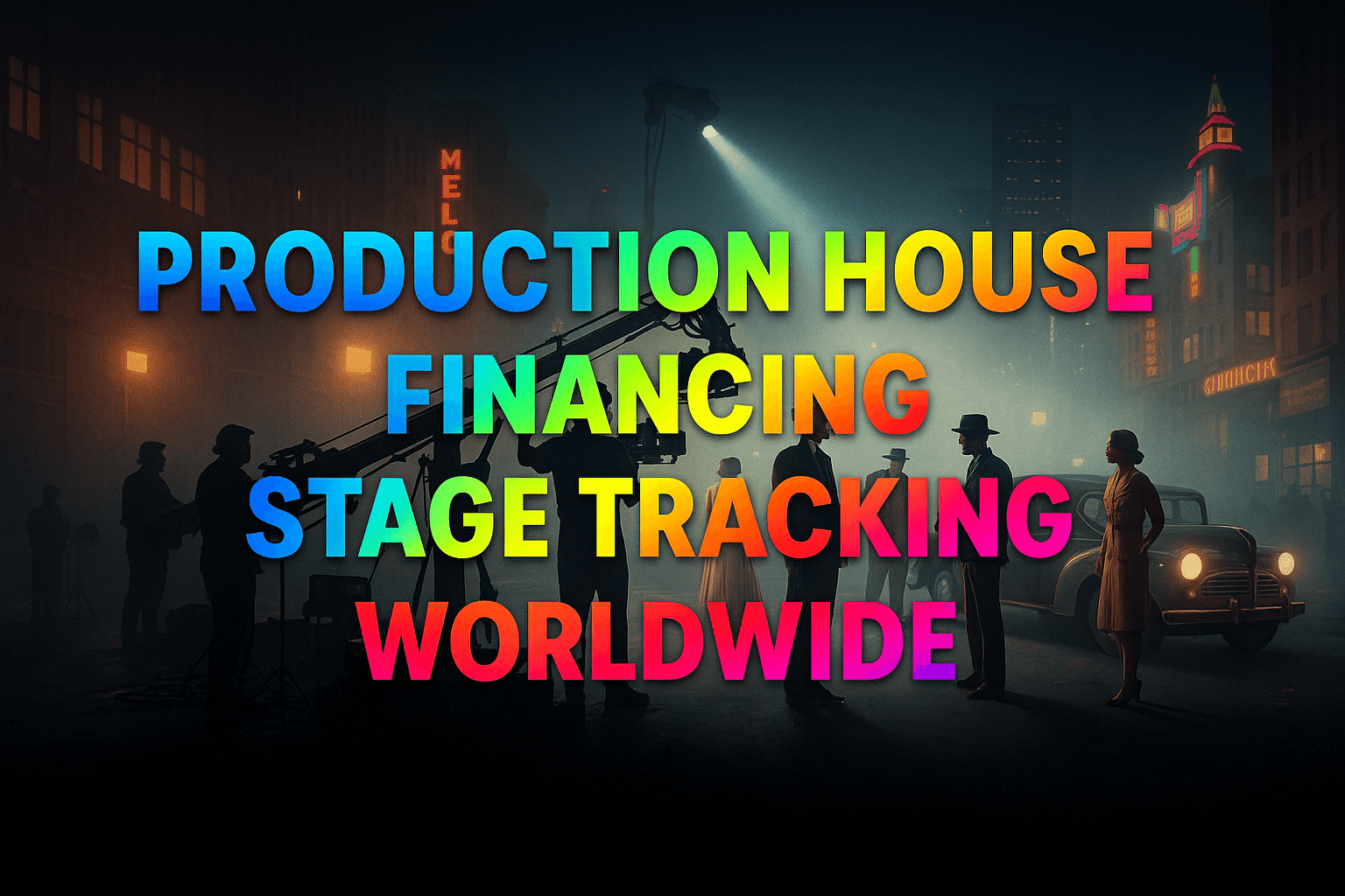 production house financing stage tracking worldwide