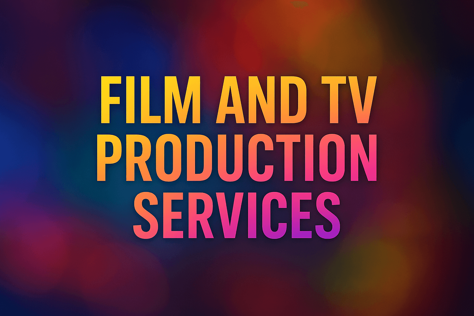 film and tv production services