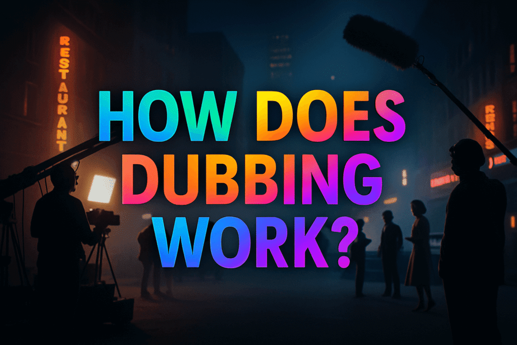 How does dubbing work