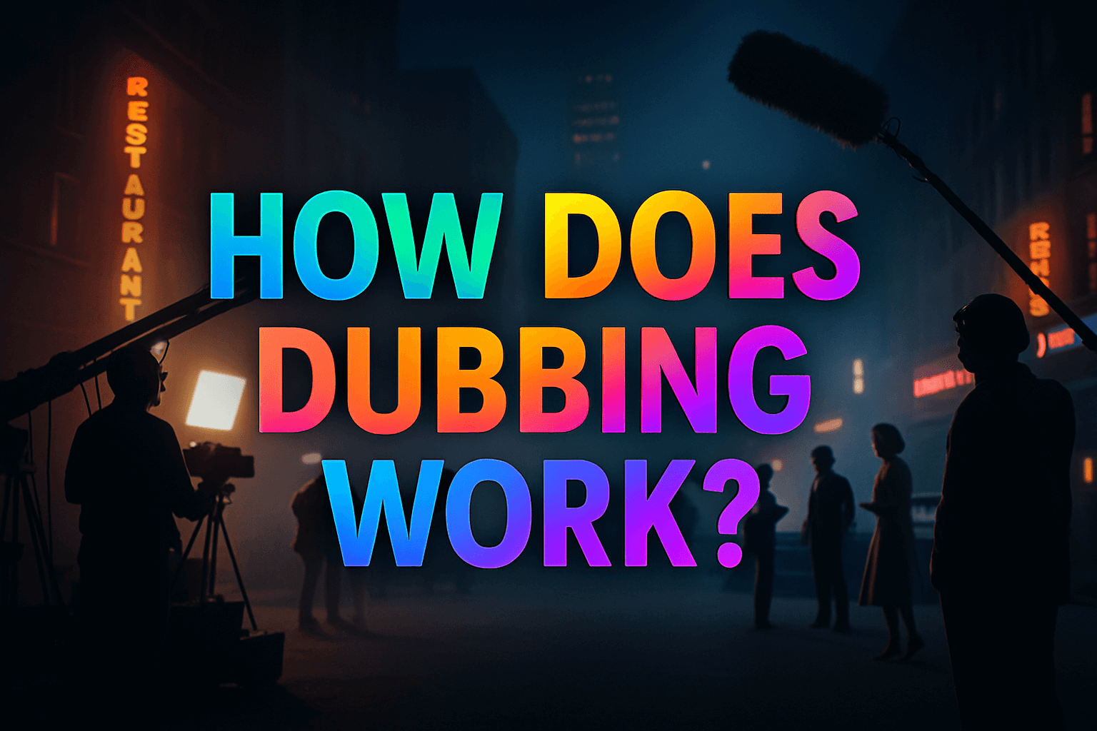 How does dubbing work