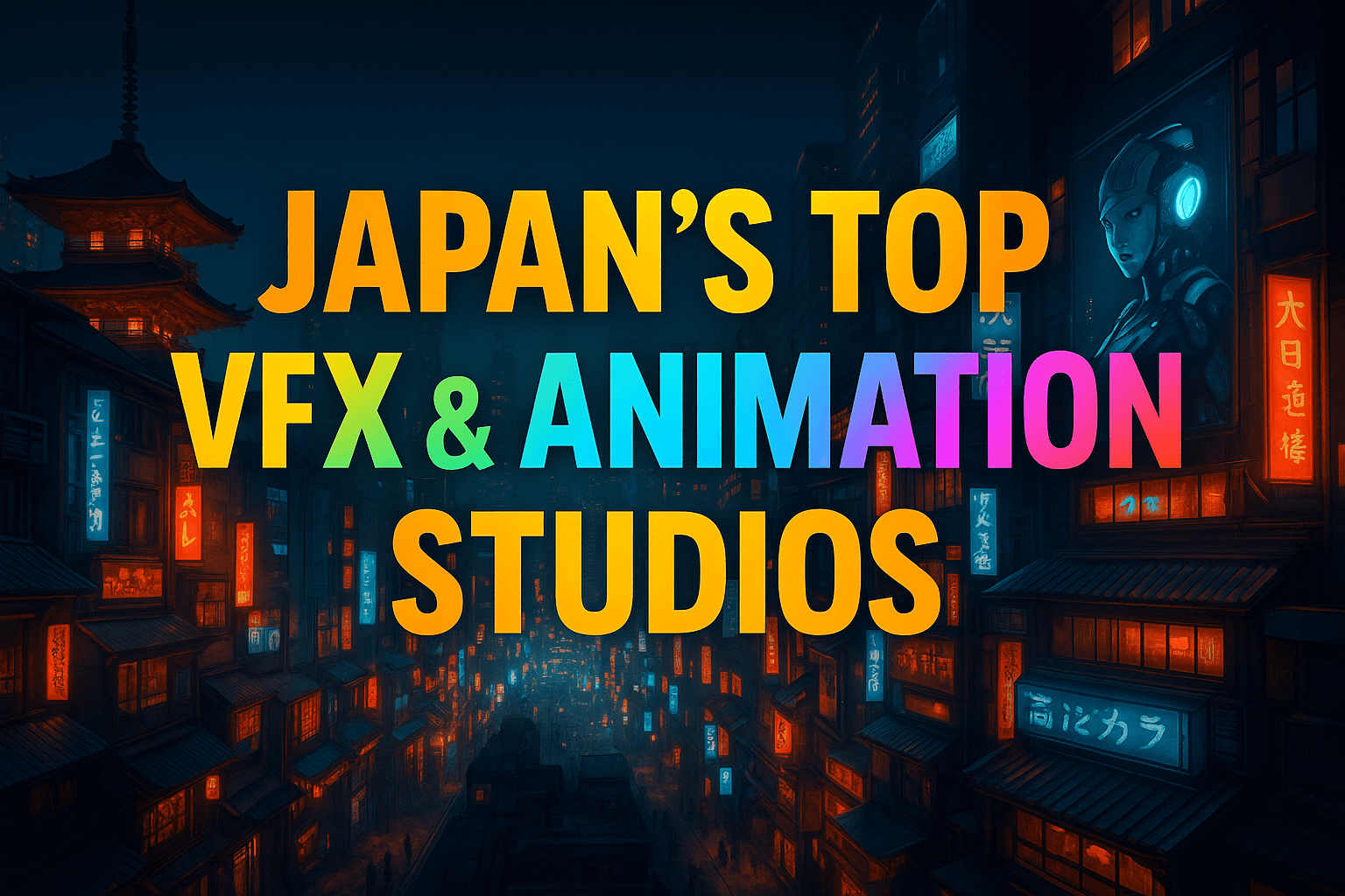 Japan's Top VFX & Animation Studios