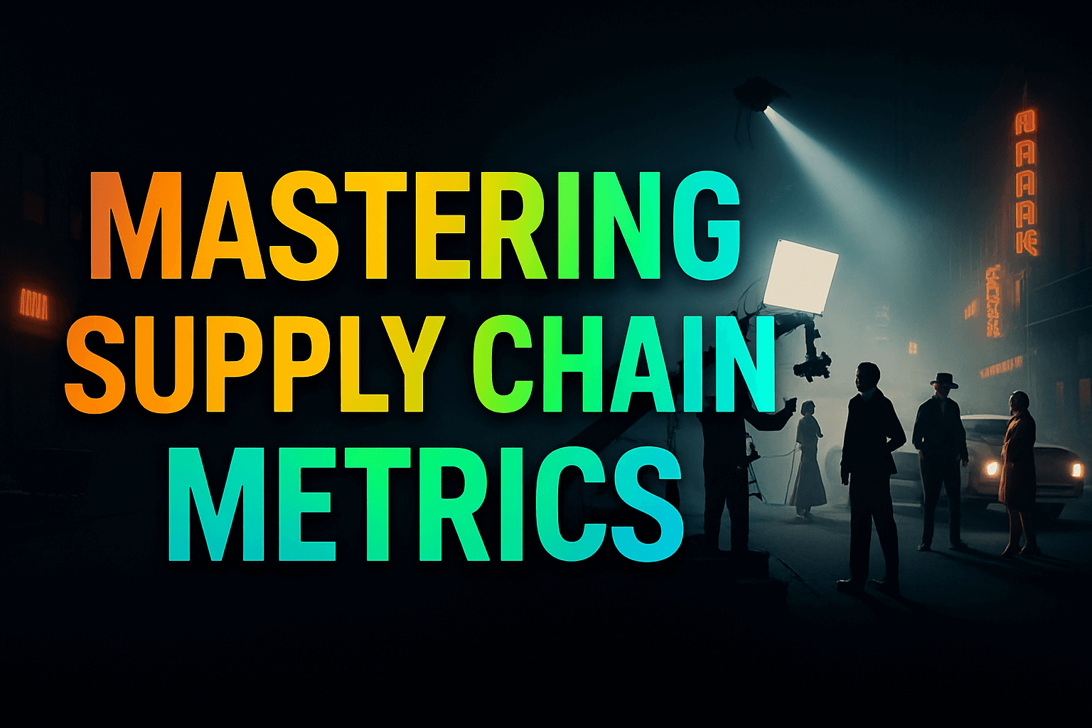 Mastering Supply Chain Metrics