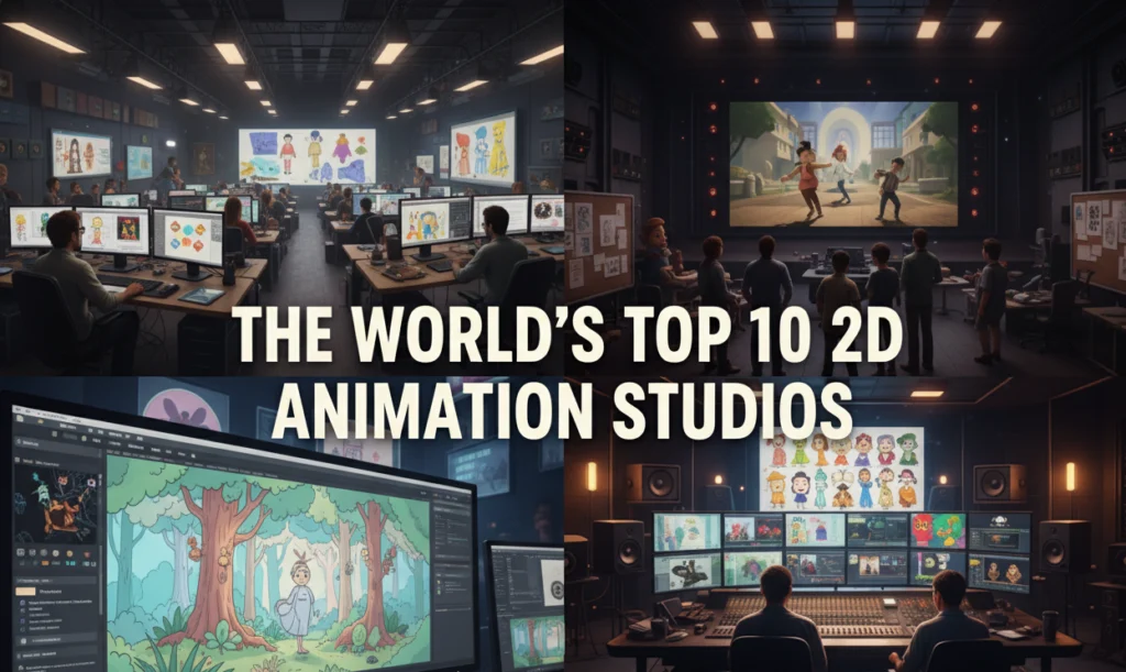 Top 10 2D Animation Studios