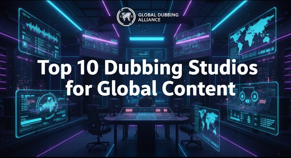 The World's Top 10 Dubbing Studios for Global Content (2025) 15 Top 10 Dubbing Studios for Global Content