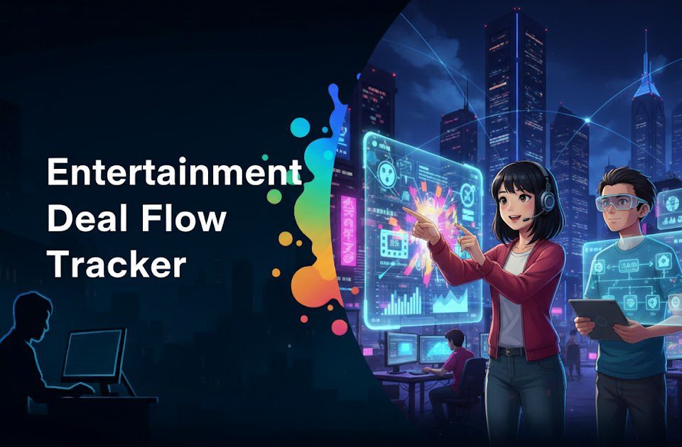 Entertainment Deal Flow Tracker