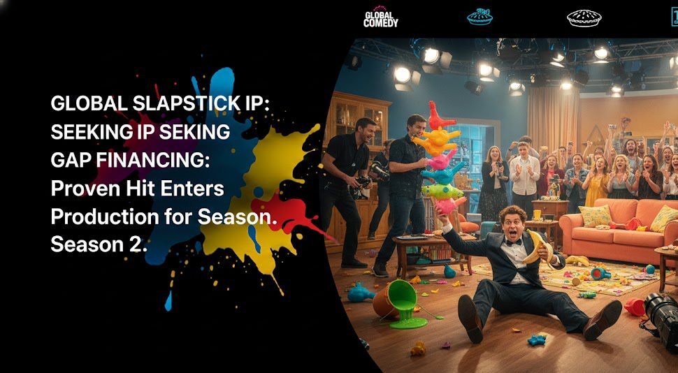 GLOBAL SLAPSTICK IP SEEKING GAP FINANCING: Proven Hit Enters Production for Season 2.