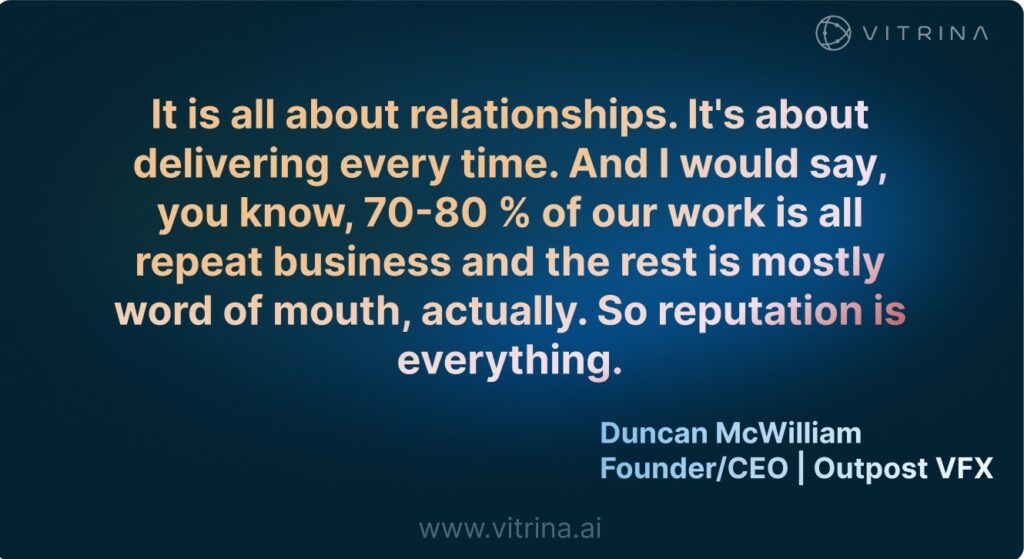 Duncan McWilliam CEO Outpost VFX