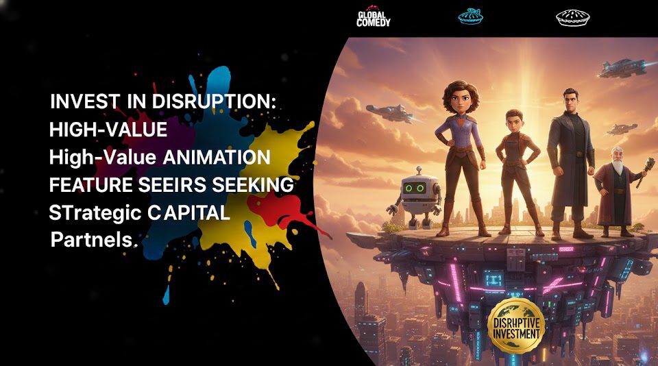 Invest in Disruption: High-Value Global Animation Feature Seeking Strategic Capital. 4 Invest in Disruption
