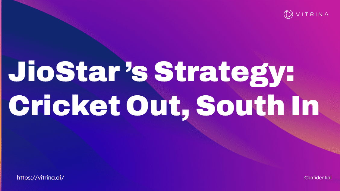 The Great Capital Swap: How JioStar Traded $3B in Cricket Rights for a South Indian Empire
