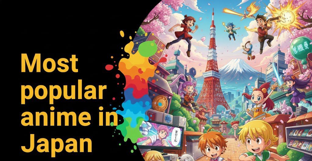 Most popular anime in Japan
