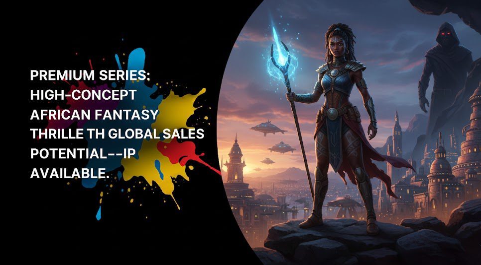 PREMIUM SERIES: HIGH-CONCEPT AFRICAN FANTASY THRILLER WITH GLOBAL SALES POTENTIAL—IP AVAILABLE.