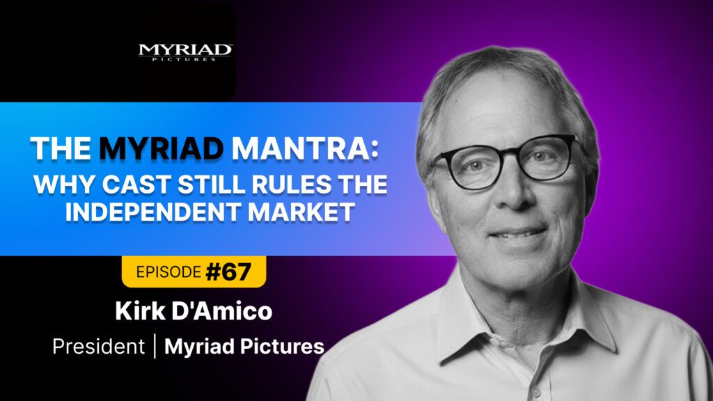 Kirk D'Amico is the President of Myriad Pictures