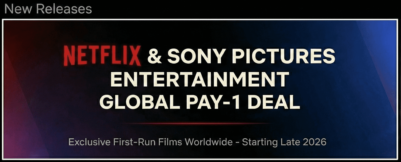 Netflix Consolidates Power: The Strategic Logic of the Sony Global Pay-1 Deal