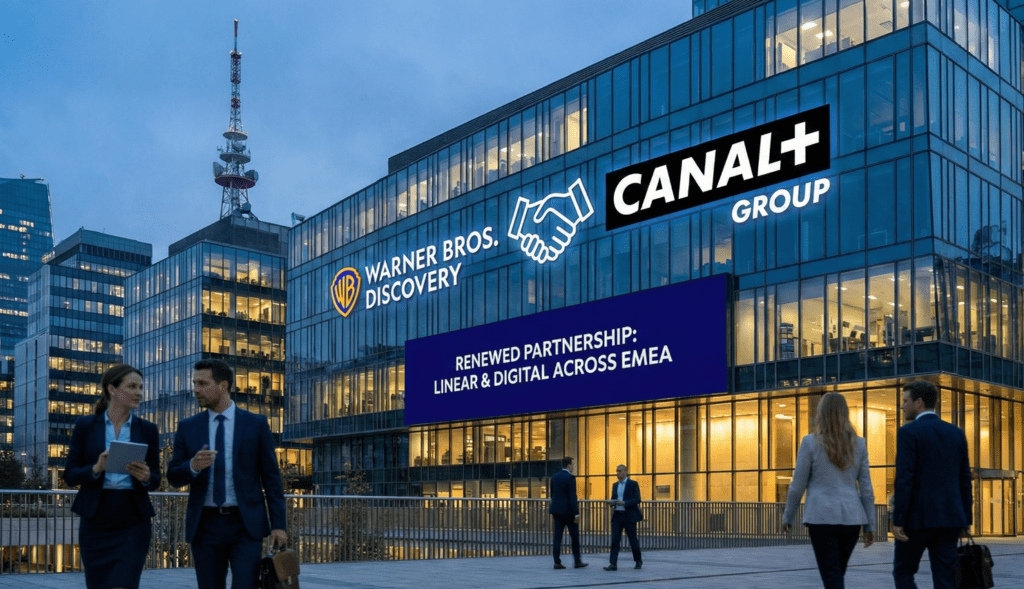 Warner Bros. Discovery and Canal Group Renew Linear and Digital Partnership Across EMEA