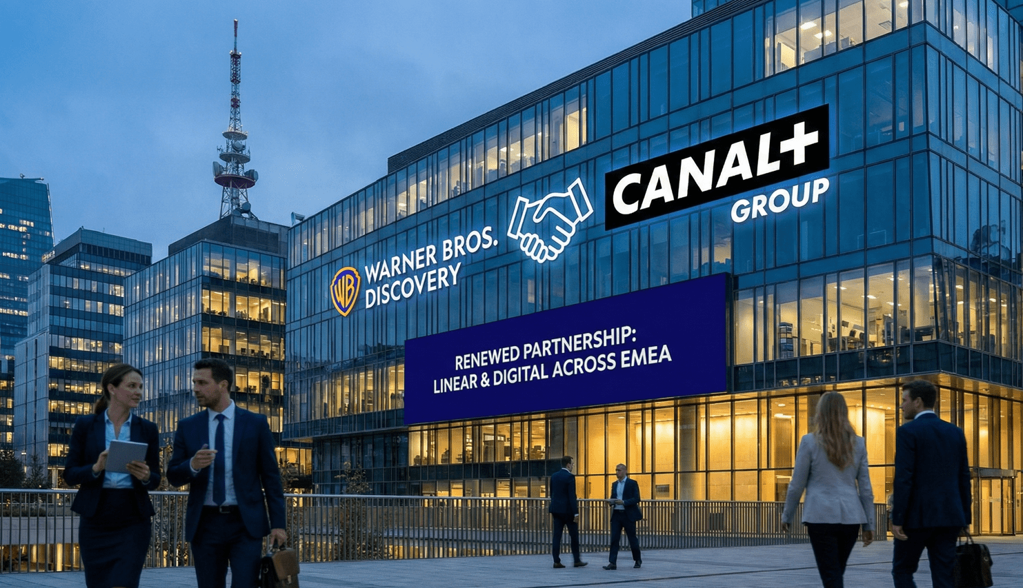 Warner Bros. Discovery and Canal+ Group Renew Linear and Digital Partnership Across EMEA