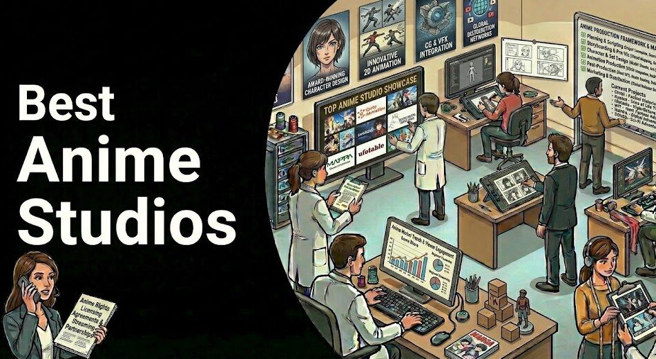 Best Anime Studios 2026: 12 Top Animation Companies Creating Global Hits 1 Best Anime Studios 2026