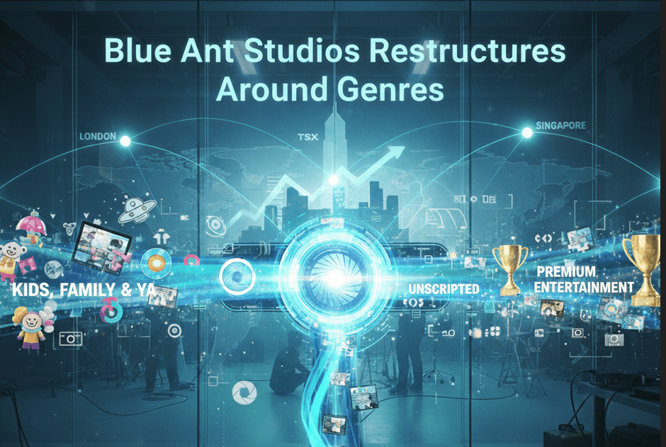 Blue Ant Studios Restructures Around Genres