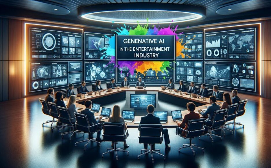 generative AI in the entertainment