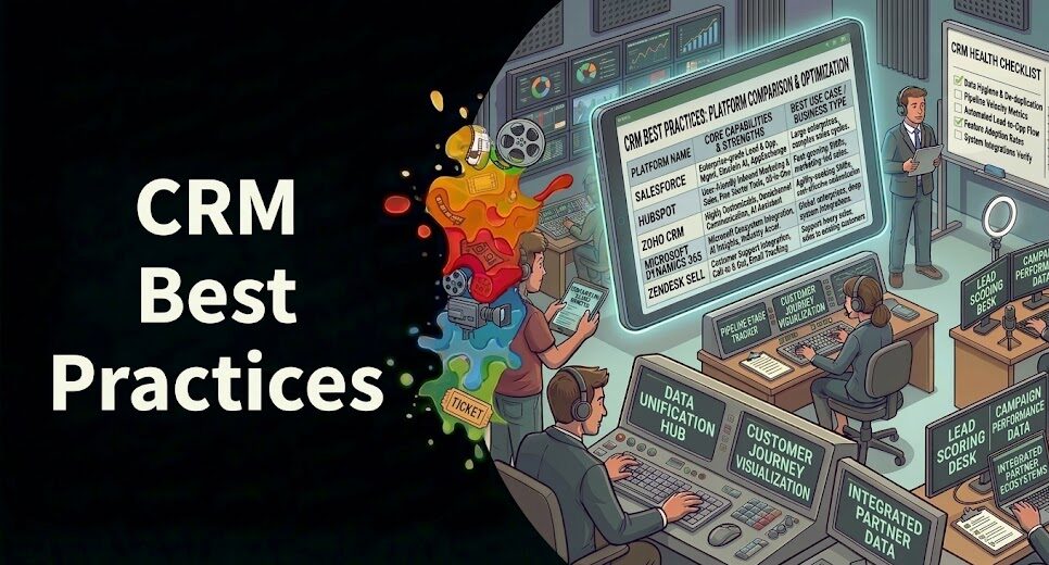 CRM Best Practices for Entertainment Industry Business Development in 2026 21 CRM Best Practices