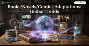 Books, Novels & Comics Adaptations: Global Trends 6 books