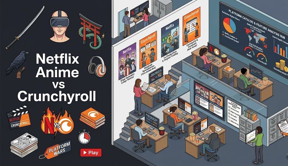 Netflix Anime vs Crunchyroll