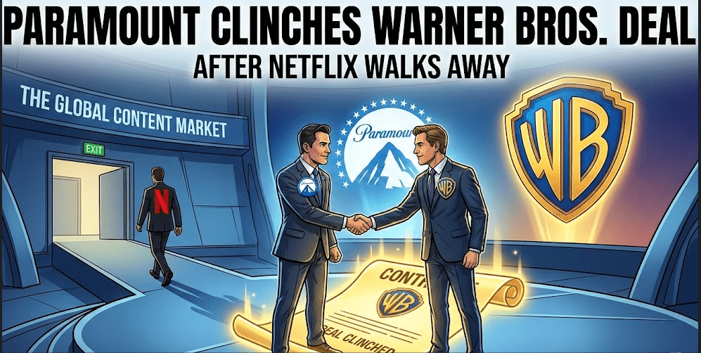 The Paramount WBD Deal: What Changes Across the Global Film & TV Supply Chain 1 Paramount WBD Deal