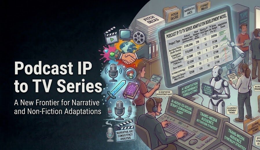 Podcast IP to TV Series: How the Adaptation Rights Market Works in 2026 4 Podcast IP to TV Series