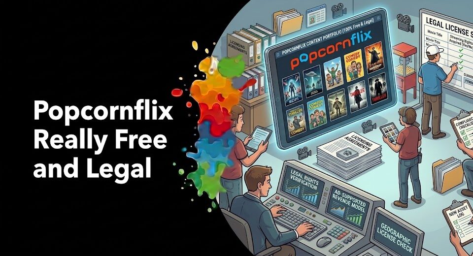 Popcornflix Really Free and Legal
