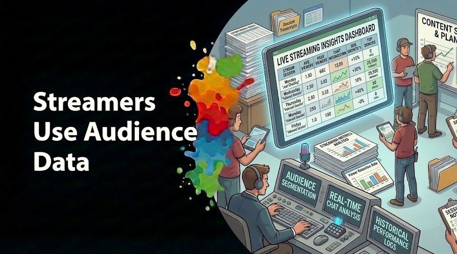 Streamers Use Audience Data