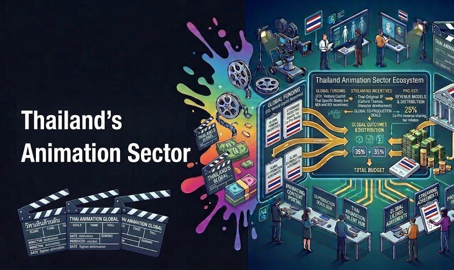 7 Reasons Global Studios Are Outsourcing Animation to Thailand in 2026 1 Thailand's Animation Sector:
