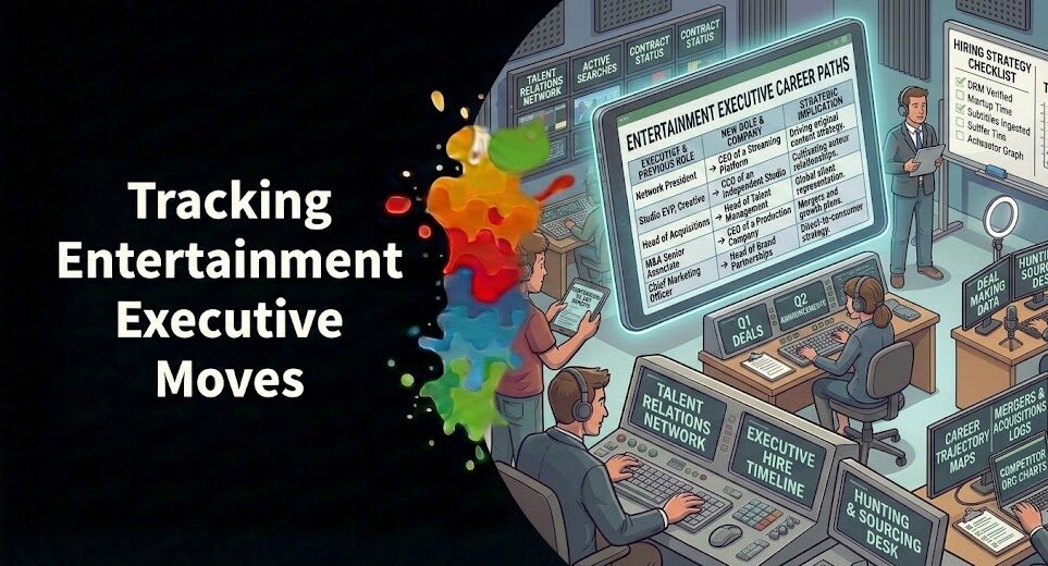Tracking Entertainment Executive Moves