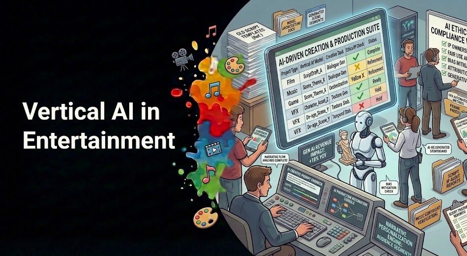 Vertical AI in Entertainment: Why Niche Models Are Outperforming General AI for M&E in 2026 10 Vertical AI in Entertainment