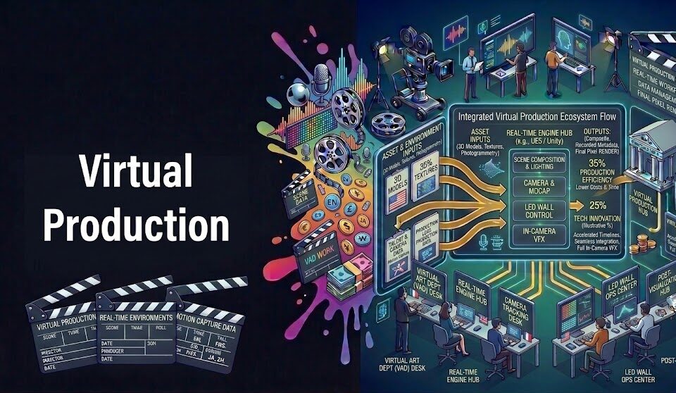 Virtual Production in 2026: How LED Volume Stages Are Changing Where Films Get Made 1 Virtual Production