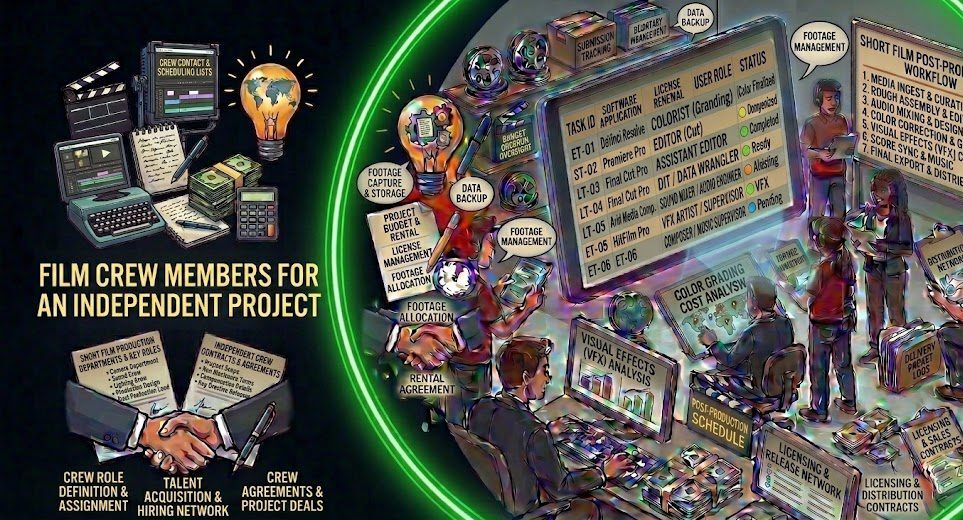 How to Find Reliable Film Crew for Your Independent Project 1 film crew members for an independent project