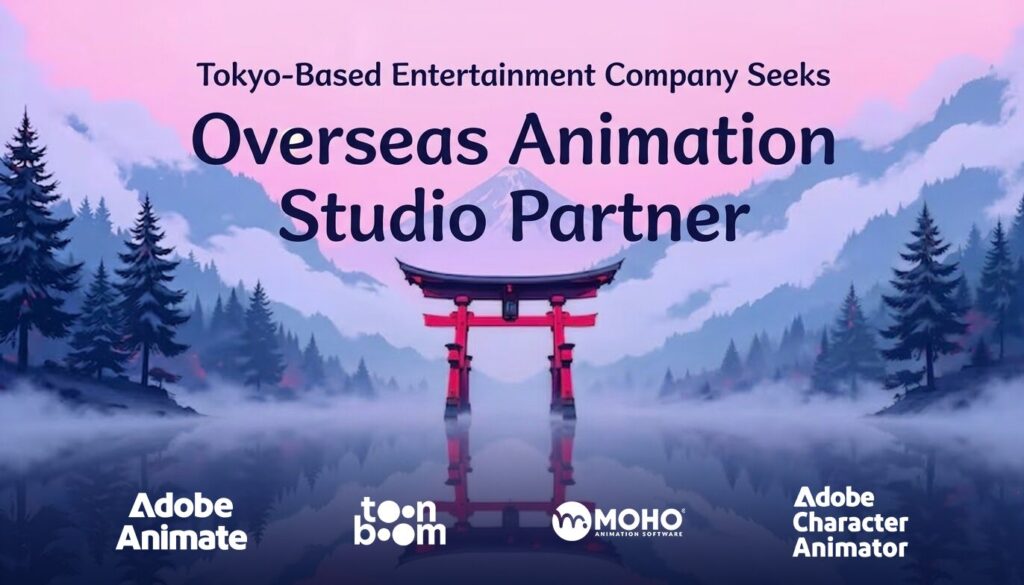 Tokyo-Based Entertainment Company Seeks Overseas Animation Studio Partner 2 Overseas Animation Partner