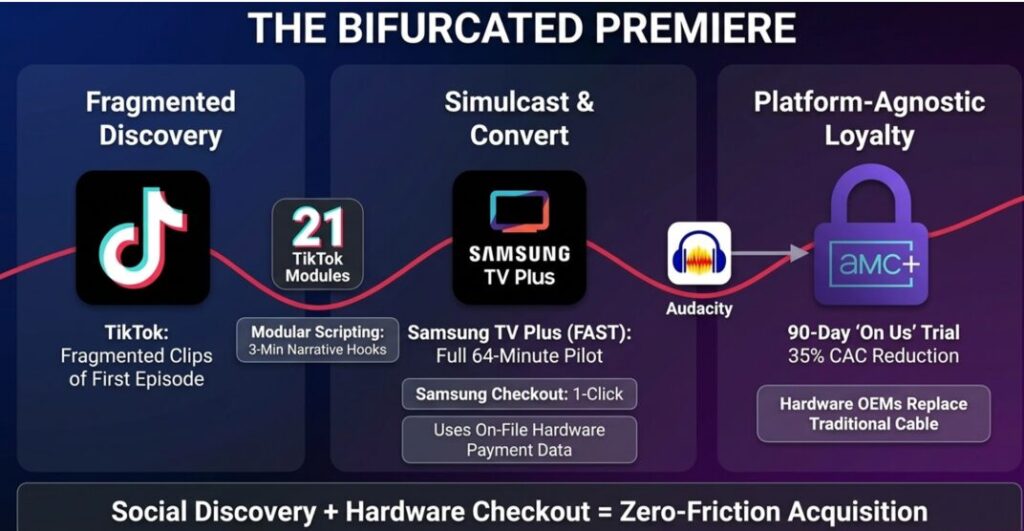 AMC Networks Redefines Distribution for The Audacity via TikTok and Samsung